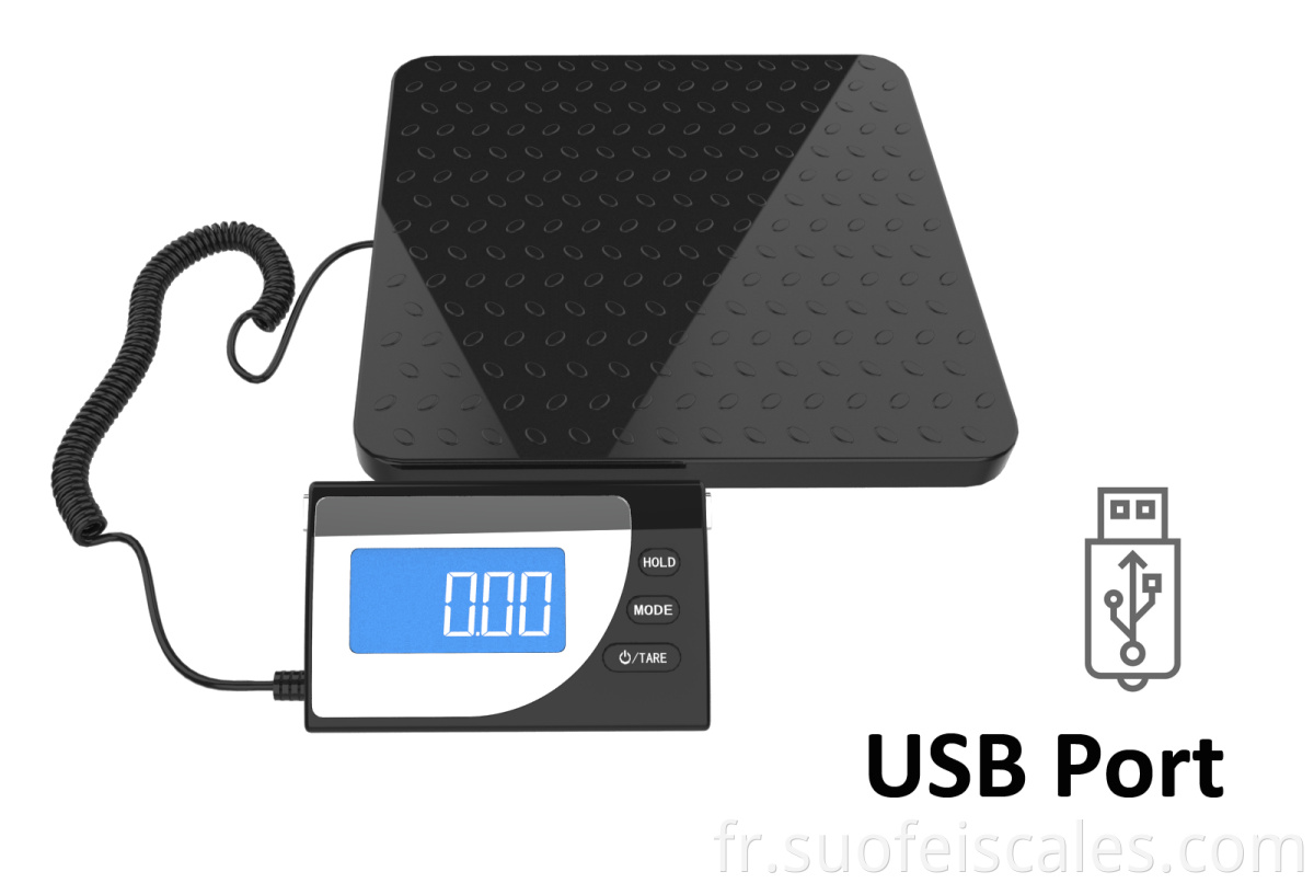 SF884 200 kg USB Expédition Scale Scale Post Scales